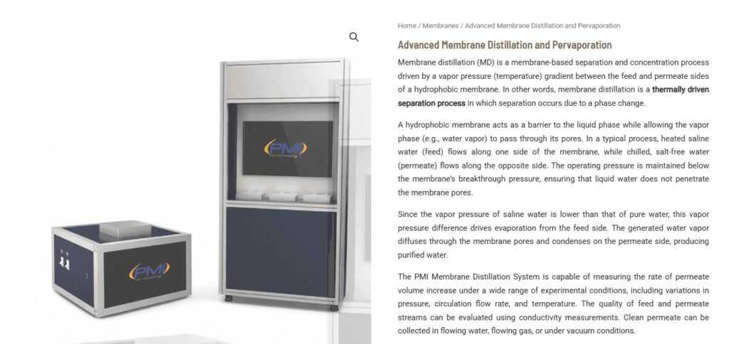 Advanced Membrane Distillation and Pervaporation: Transforming Water Purification and Separation Technologies Advanced Membrane Distillation and Pervaporation: Transforming Water Purification and Separation Technologies