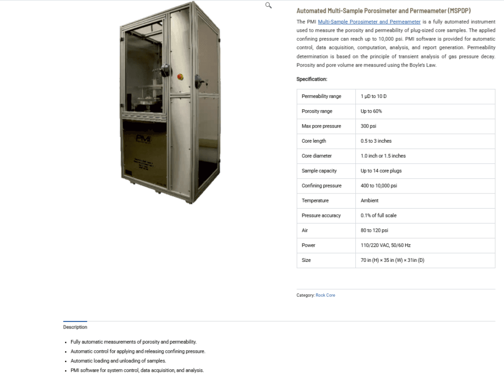 Automated Multi-Sample Porosimeter and Permeameter (MSPDP): High-Throughput Core Analysis for Modern Reservoir Evaluation Automated Multi-Sample Porosimeter and Permeameter (MSPDP): High-Throughput Core Analysis for Modern Reservoir Evaluation